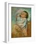 Sleeping Baby-Mary Cassatt-Framed Giclee Print