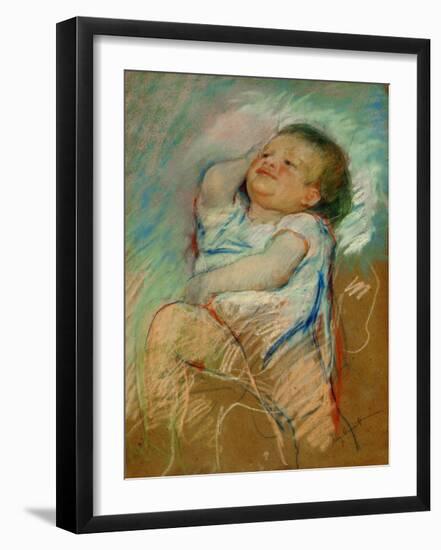 Sleeping Baby-Mary Cassatt-Framed Giclee Print