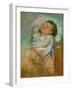 Sleeping Baby-Mary Cassatt-Framed Giclee Print