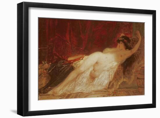 Sleeping Bacchante-Karoly Lotz-Framed Giclee Print