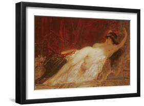 Sleeping Bacchante-Karoly Lotz-Framed Giclee Print