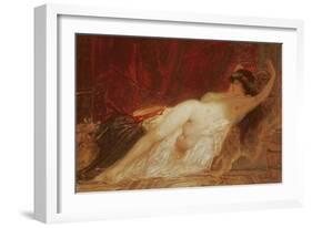 Sleeping Bacchante-Karoly Lotz-Framed Giclee Print