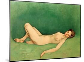 Sleeping Bather-Félix Vallotton-Mounted Giclee Print