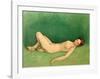 Sleeping Bather-Félix Vallotton-Framed Giclee Print