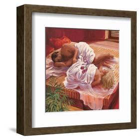 Sleeping Beauties-Renate Holzner-Framed Art Print