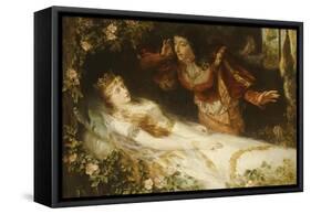 Sleeping Beauty, 1881-Richard Eisermann-Framed Stretched Canvas