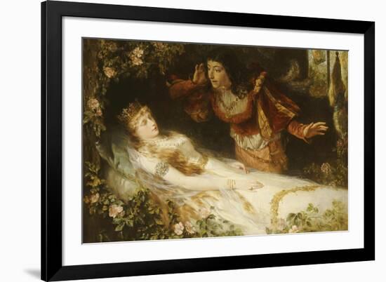 Sleeping Beauty, 1881-Richard Eisermann-Framed Giclee Print