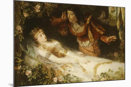 Sleeping Beauty, 1881-Richard Eisermann-Mounted Giclee Print