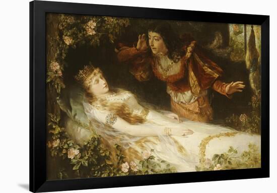 Sleeping Beauty, 1881-Richard Eisermann-Framed Giclee Print