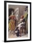 Sleeping Beauty: Aged 15, The Princess Meets an Old Woman Spinning-Carl Offterdinger-Framed Giclee Print