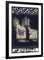 Sleeping Beauty aka Briar Rose Asleep-Arthur Rackham-Framed Photographic Print