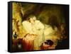 Sleeping Beauty by Alfred Woolmer-Alfred Woolmer-Framed Stretched Canvas
