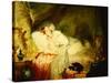 Sleeping Beauty by Alfred Woolmer-Alfred Woolmer-Stretched Canvas