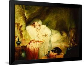 Sleeping Beauty by Alfred Woolmer-Alfred Woolmer-Framed Giclee Print