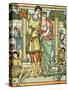 Sleeping Beauty illustrated by Walter Crane-Walter Crane-Stretched Canvas