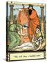 Sleeping Beauty illustrated by Walter Crane-Walter Crane-Stretched Canvas