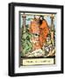 Sleeping Beauty illustrated by Walter Crane-Walter Crane-Framed Giclee Print