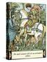 Sleeping Beauty illustrated by Walter Crane-Walter Crane-Stretched Canvas