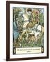 Sleeping Beauty illustrated by Walter Crane-Walter Crane-Framed Giclee Print