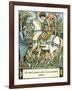 Sleeping Beauty illustrated by Walter Crane-Walter Crane-Framed Giclee Print