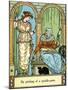 Sleeping Beauty illustrated by Walter Crane-Walter Crane-Mounted Giclee Print