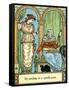 Sleeping Beauty illustrated by Walter Crane-Walter Crane-Framed Stretched Canvas