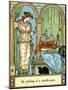 Sleeping Beauty illustrated by Walter Crane-Walter Crane-Mounted Giclee Print