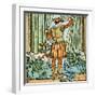 Sleeping Beauty illustrated by Walter Crane-Walter Crane-Framed Giclee Print