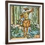 Sleeping Beauty illustrated by Walter Crane-Walter Crane-Framed Giclee Print