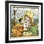 Sleeping Beauty illustrated by Walter Crane-Walter Crane-Framed Giclee Print