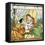 Sleeping Beauty illustrated by Walter Crane-Walter Crane-Framed Stretched Canvas