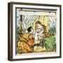 Sleeping Beauty illustrated by Walter Crane-Walter Crane-Framed Giclee Print