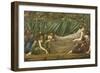 Sleeping Beauty, Illustration from 'The Legend of the Briar Rose', 1871-72-Edward Burne-Jones-Framed Giclee Print