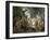 Sleeping Beauty: Prince in the banqueting hall-Gustave Dore-Framed Giclee Print