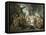 Sleeping Beauty: Prince in the banqueting hall-Gustave Dore-Framed Stretched Canvas