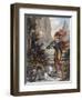 Sleeping Beauty: The Prince Approaches the Enchanted Castle-Jouvet-Framed Giclee Print