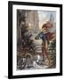 Sleeping Beauty: The Prince Approaches the Enchanted Castle-Jouvet-Framed Giclee Print