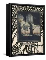 Sleeping Beauty-Arthur Rackham-Framed Stretched Canvas