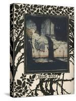 Sleeping Beauty-Arthur Rackham-Stretched Canvas