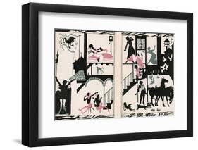 Sleeping Beauty-Arthur Rackham-Framed Photographic Print