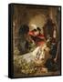 Sleeping Beauty-Roland Risse-Framed Stretched Canvas