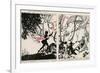 Sleeping Beauty-Arthur Rackham-Framed Art Print