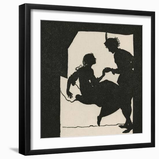 Sleeping Beauty-Arthur Rackham-Framed Art Print