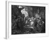 Sleeping Beauty-Gustave Doré-Framed Art Print