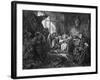 Sleeping Beauty-Gustave Doré-Framed Art Print