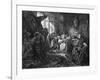 Sleeping Beauty-Gustave Doré-Framed Art Print