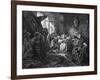 Sleeping Beauty-Gustave Doré-Framed Art Print