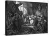 Sleeping Beauty-Gustave Doré-Stretched Canvas