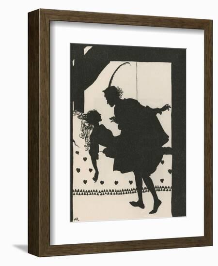 Sleeping Beauty-Arthur Rackham-Framed Art Print