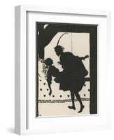 Sleeping Beauty-Arthur Rackham-Framed Art Print